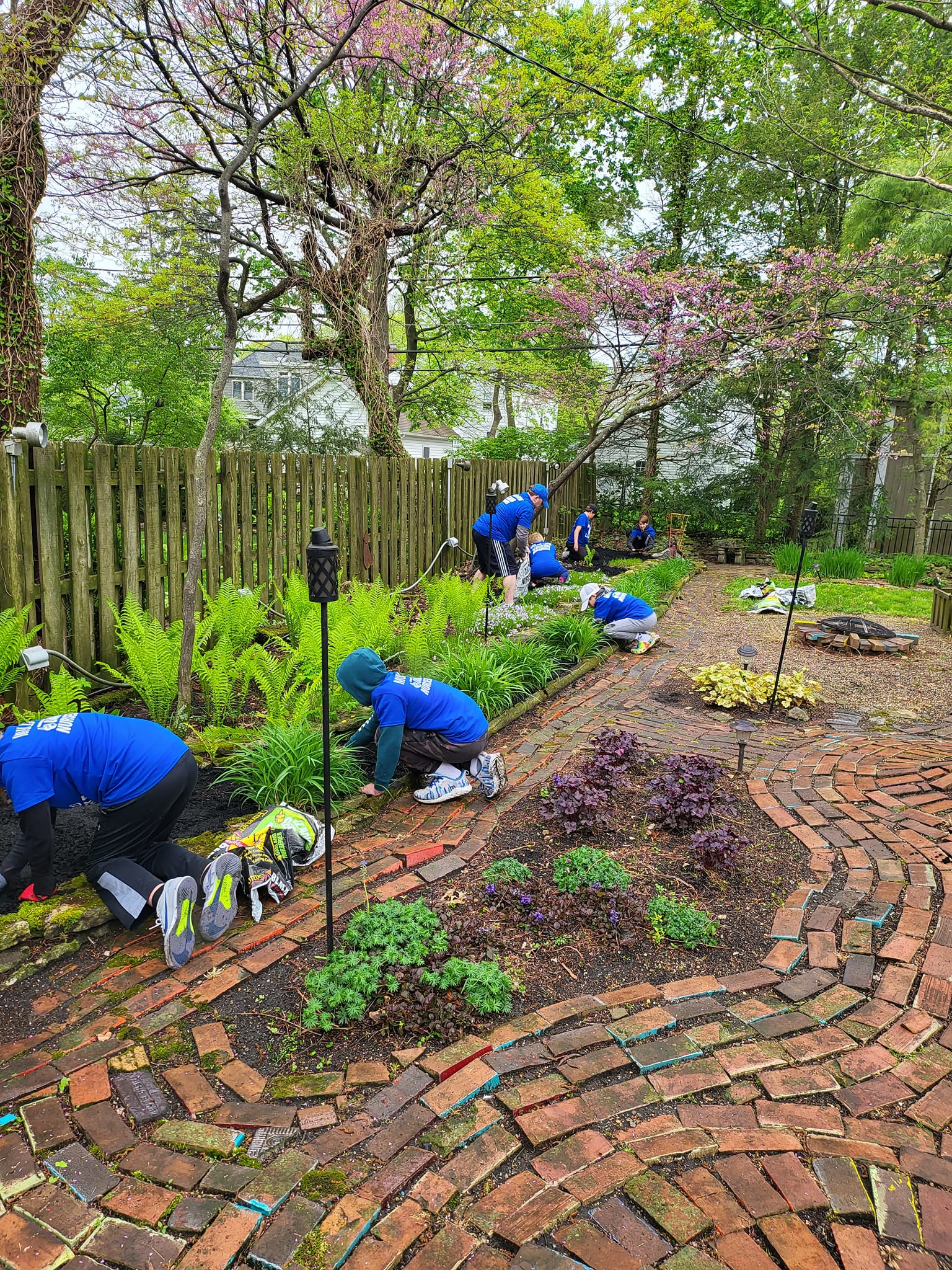 mulch work